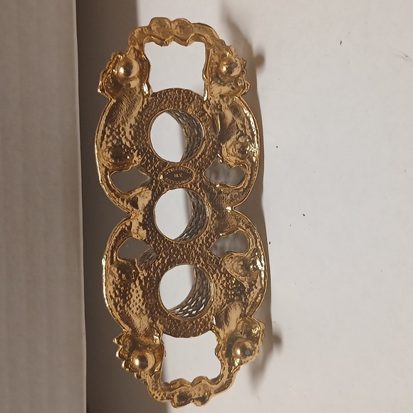 Vintage 3 Tube Lipstick Holder Stylebuilt Accessories NY Filigree Dressing Table - Picture 6 of 8